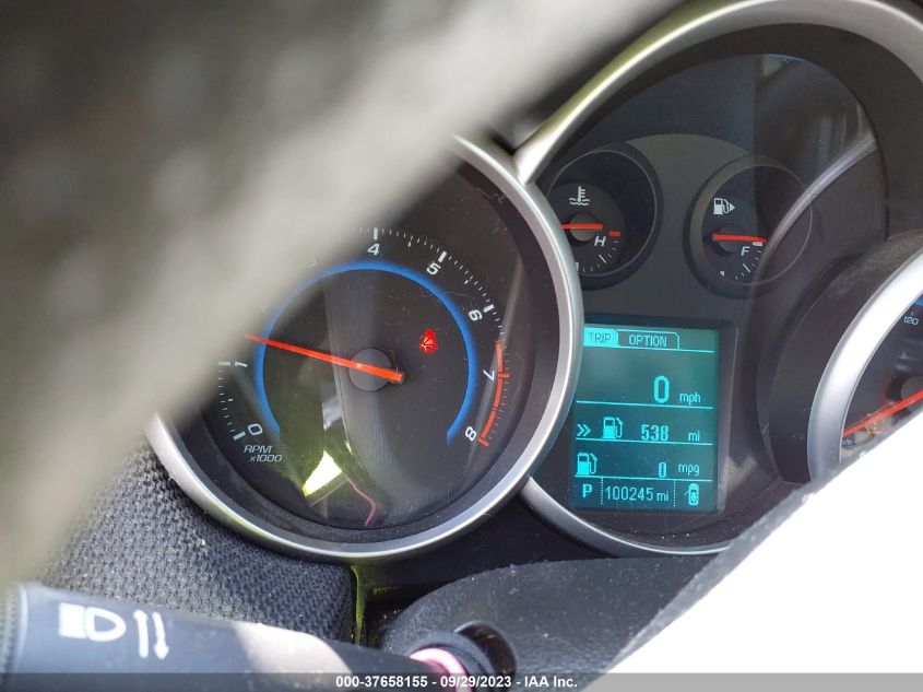 2015 CHEVROLET CRUZE LT - 1G1PC5SB3F7216001
