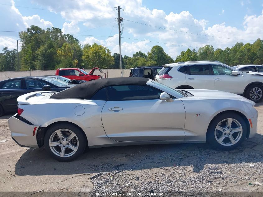 2019 CHEVROLET CAMARO 1LT - 1G1FB3DS5K0122219