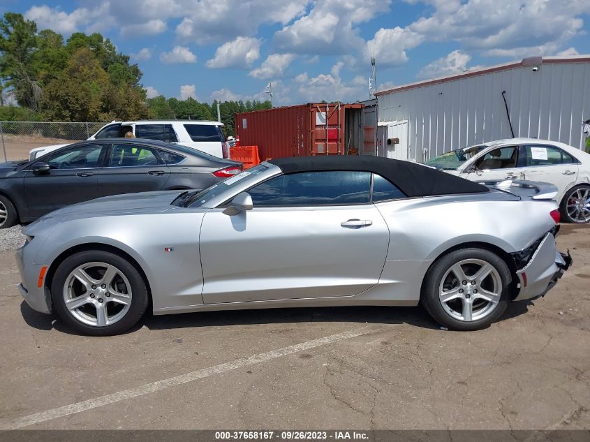 2019 CHEVROLET CAMARO 1LT - 1G1FB3DS5K0122219