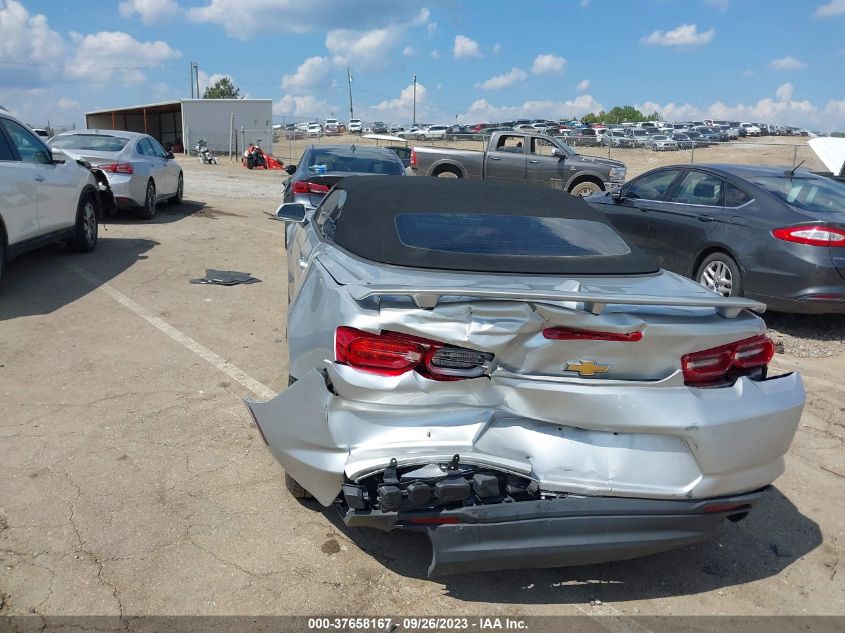 2019 CHEVROLET CAMARO 1LT - 1G1FB3DS5K0122219