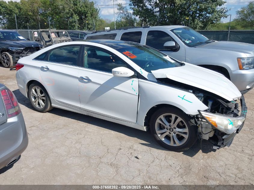 2013 HYUNDAI SONATA LIMITED PZEV W/WINE INT - 5NPEC4AC5DH646754