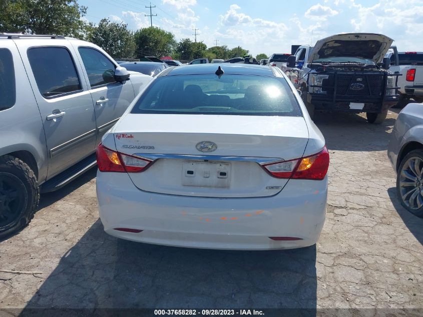 2013 HYUNDAI SONATA LIMITED PZEV W/WINE INT - 5NPEC4AC5DH646754