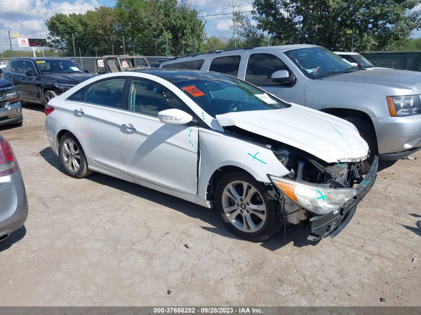 2013 HYUNDAI SONATA LIMITED PZEV W/WINE INT - 5NPEC4AC5DH646754