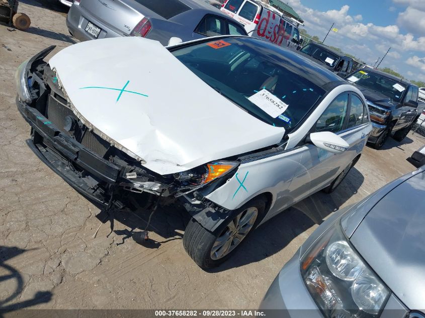 2013 HYUNDAI SONATA LIMITED PZEV W/WINE INT - 5NPEC4AC5DH646754