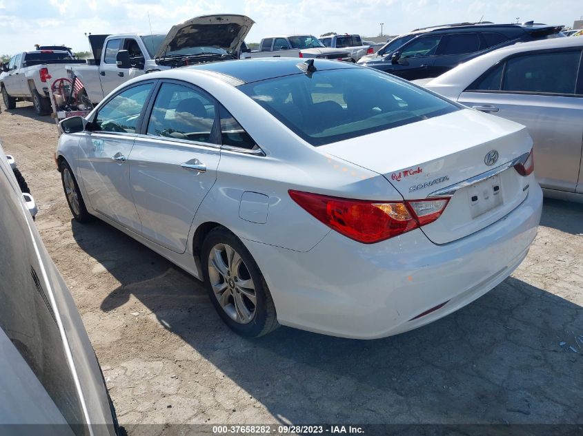 2013 HYUNDAI SONATA LIMITED PZEV W/WINE INT - 5NPEC4AC5DH646754