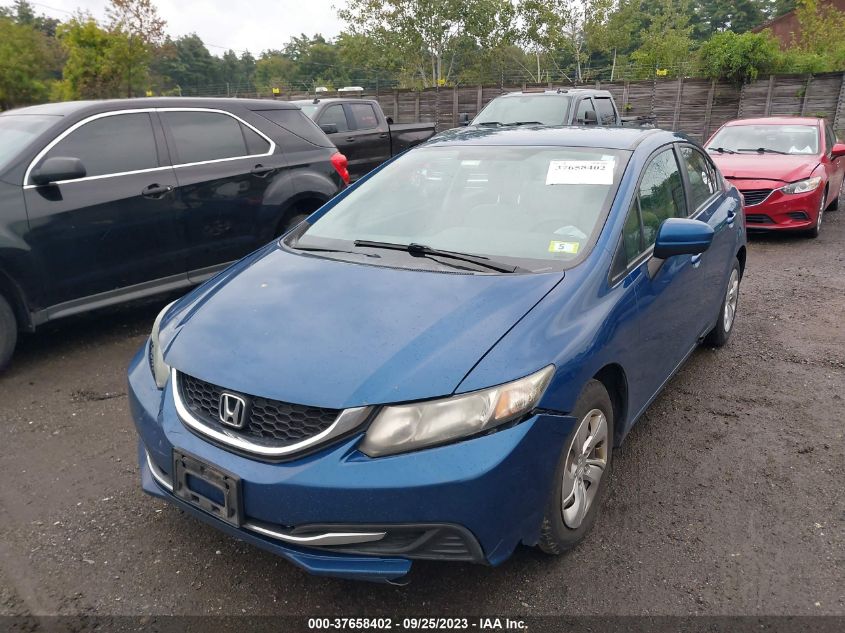 2014 HONDA CIVIC LX - 2HGFB2F53EH505148