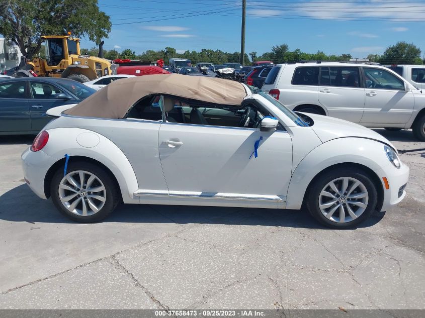 2014 VOLKSWAGEN BEETLE CONVERTIBLE 2.0L TDI W/SOUND/NAV 3VW5L7ATXEM805469