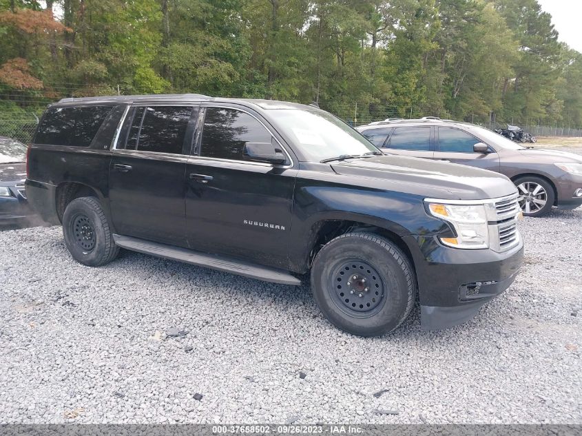 2015 CHEVROLET SUBURBAN LT - 1GNSCJKC9FR225669