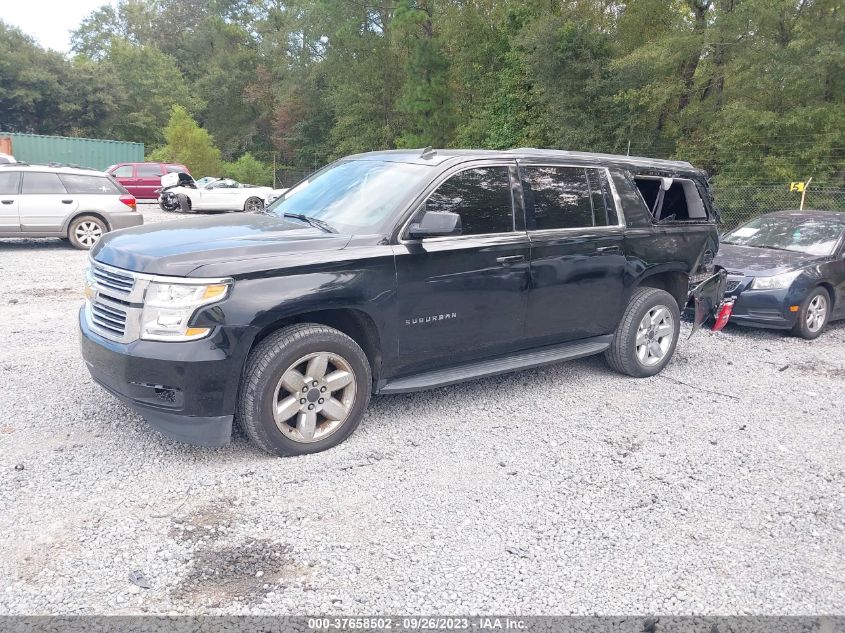 2015 CHEVROLET SUBURBAN LT - 1GNSCJKC9FR225669
