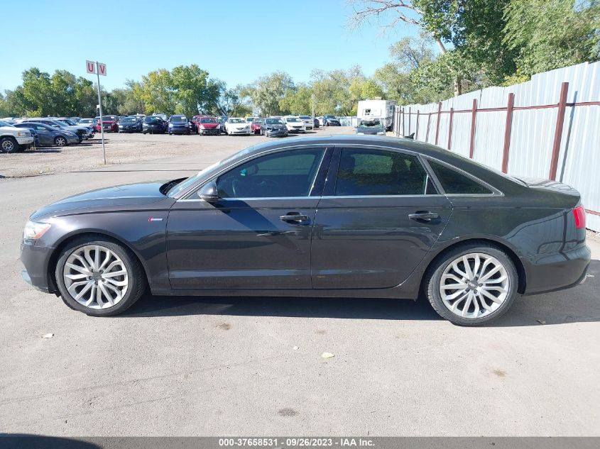 2013 AUDI A6 3.0T PREMIUM PLUS - WAUGGAFC6DN014928