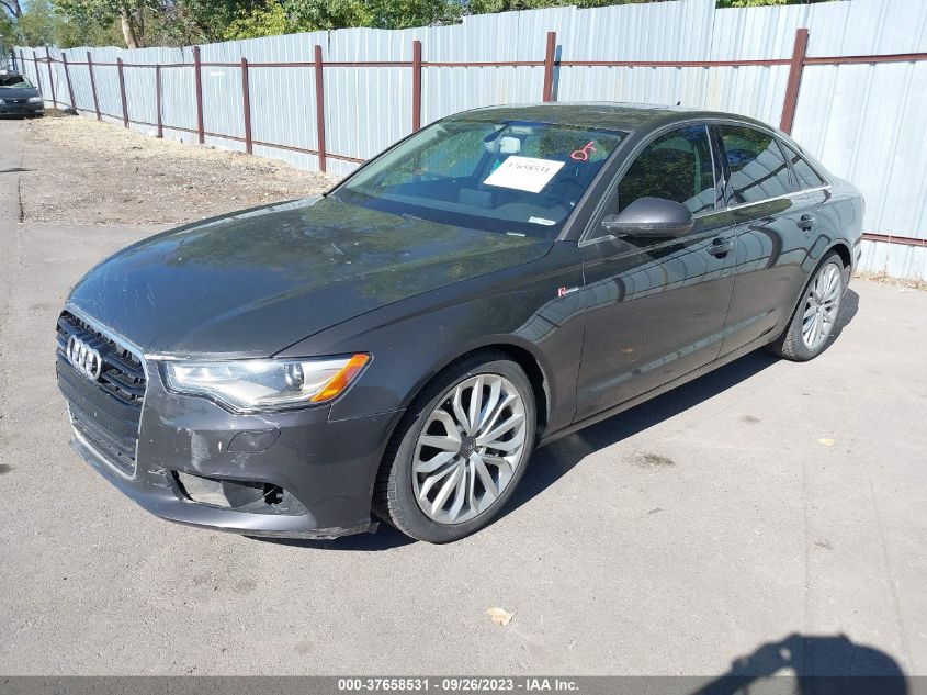 2013 AUDI A6 3.0T PREMIUM PLUS - WAUGGAFC6DN014928