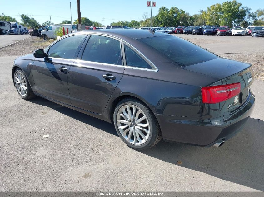 2013 AUDI A6 3.0T PREMIUM PLUS - WAUGGAFC6DN014928