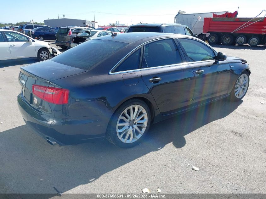 2013 AUDI A6 3.0T PREMIUM PLUS - WAUGGAFC6DN014928