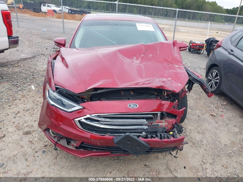 2017 FORD FUSION TITANIUM - 3FA6P0K96HR174710