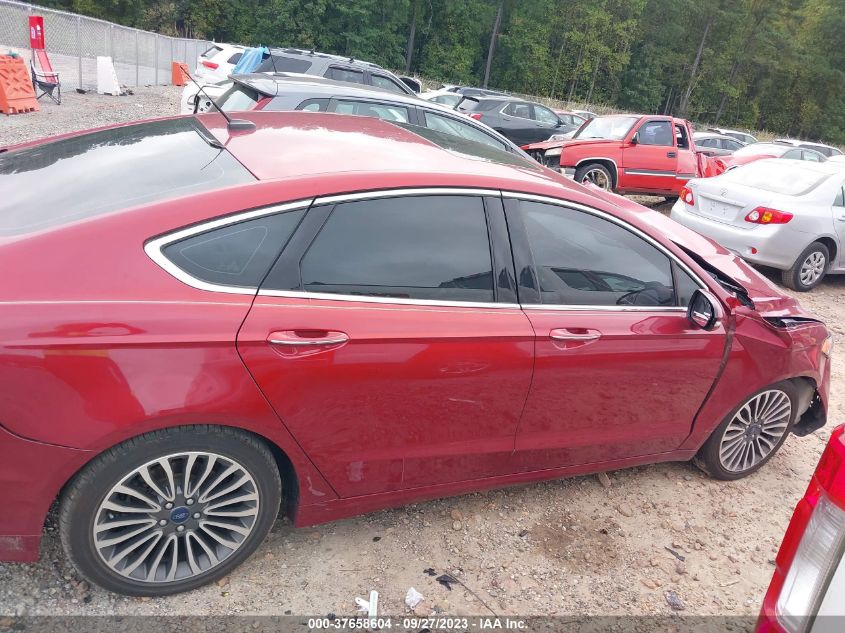 2017 FORD FUSION TITANIUM - 3FA6P0K96HR174710