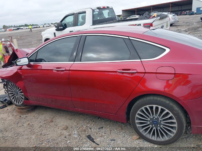 2017 FORD FUSION TITANIUM - 3FA6P0K96HR174710