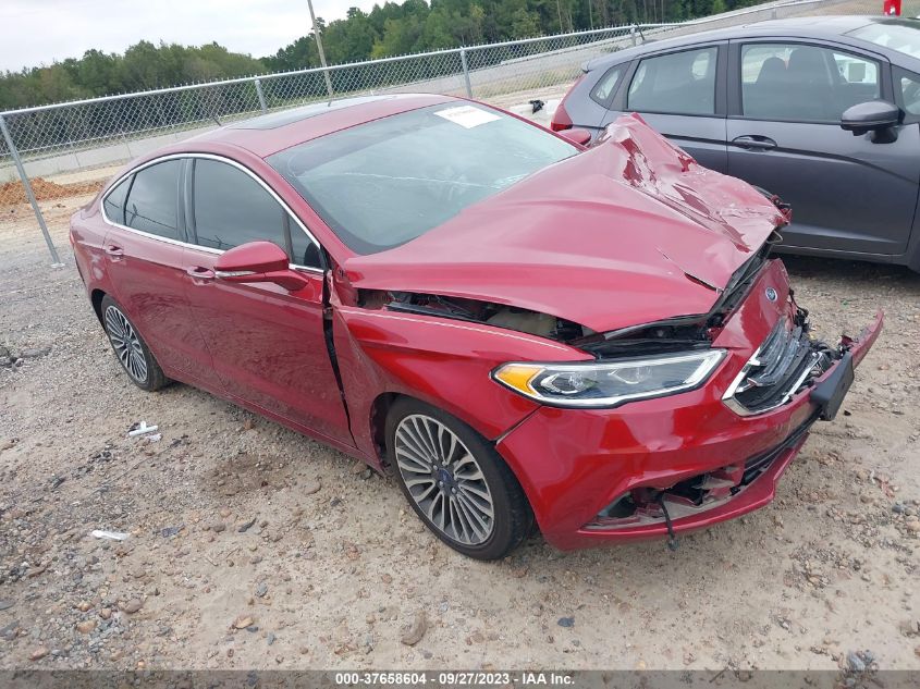 2017 FORD FUSION TITANIUM - 3FA6P0K96HR174710