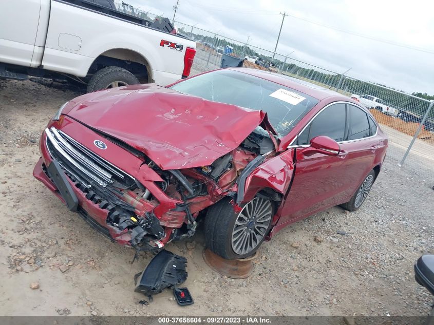 2017 FORD FUSION TITANIUM - 3FA6P0K96HR174710