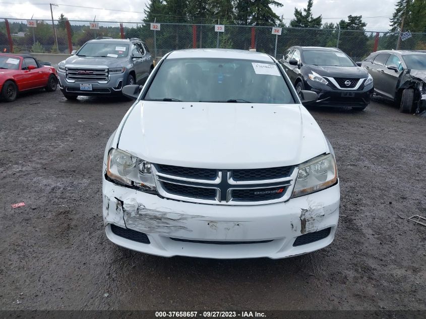 2014 DODGE AVENGER SE - 1C3CDZAB7EN113710
