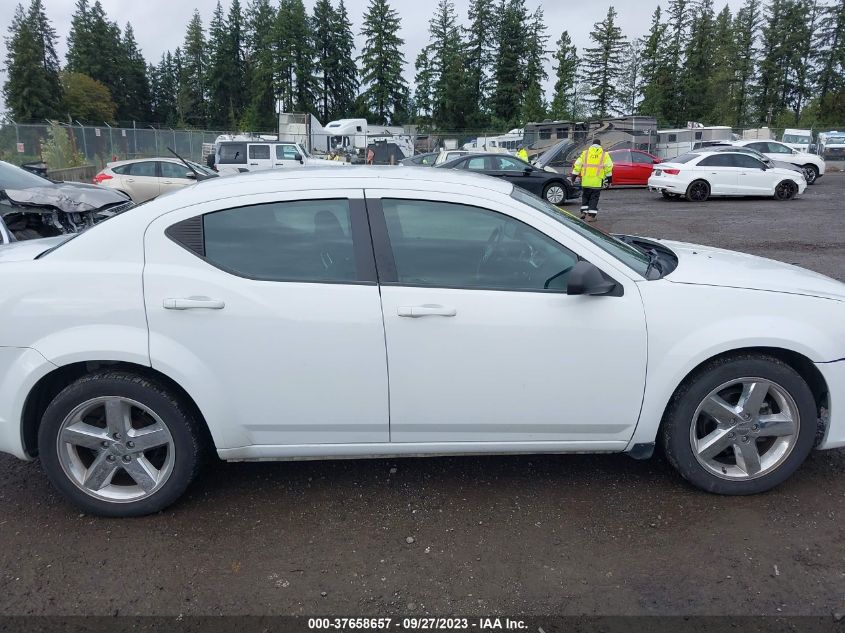 2014 DODGE AVENGER SE - 1C3CDZAB7EN113710