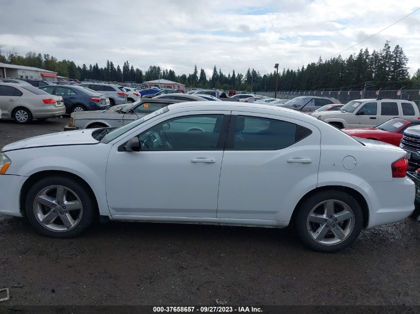 2014 DODGE AVENGER SE - 1C3CDZAB7EN113710