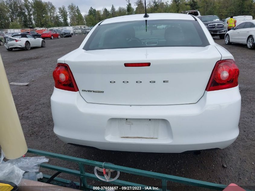 2014 DODGE AVENGER SE - 1C3CDZAB7EN113710