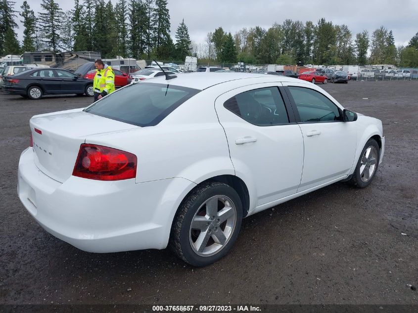 2014 DODGE AVENGER SE - 1C3CDZAB7EN113710