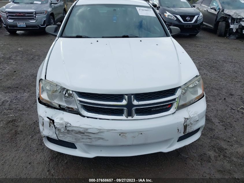 2014 DODGE AVENGER SE - 1C3CDZAB7EN113710