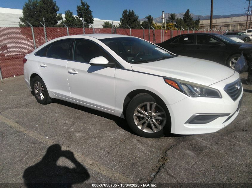 2016 HYUNDAI SONATA 2.4L SE - 5NPE24AFXGH362134