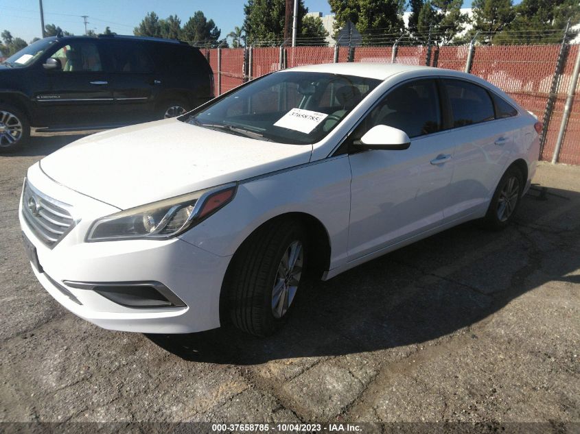 2016 HYUNDAI SONATA 2.4L SE - 5NPE24AFXGH362134