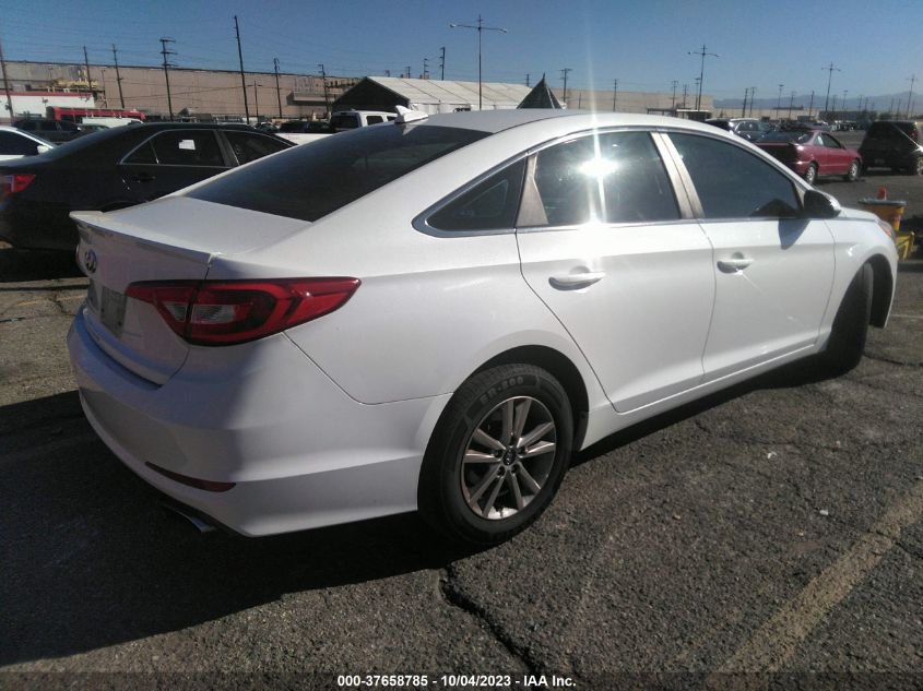 2016 HYUNDAI SONATA 2.4L SE - 5NPE24AFXGH362134