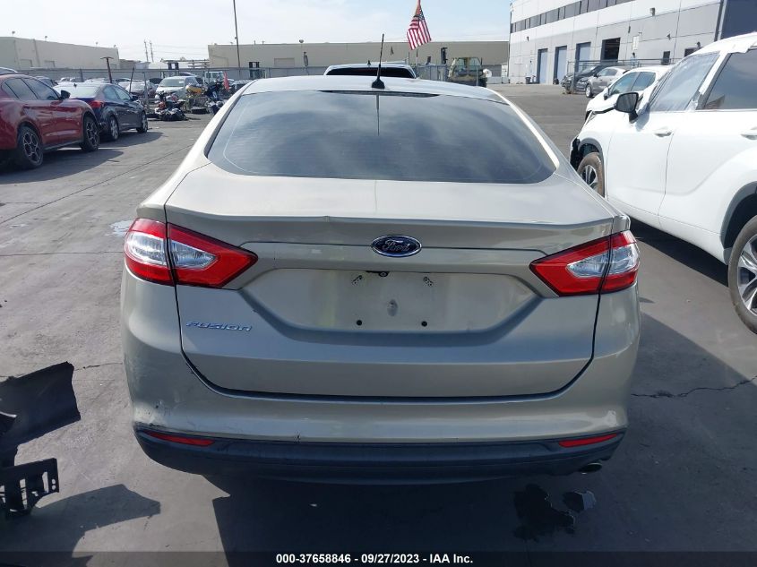 2016 FORD FUSION S - 3FA6P0G76GR187527