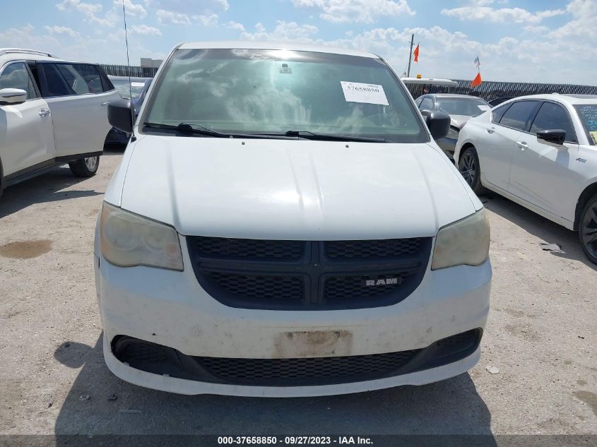 2014 RAM CARGO VAN TRADESMAN 2C4JRGAG0ER148161