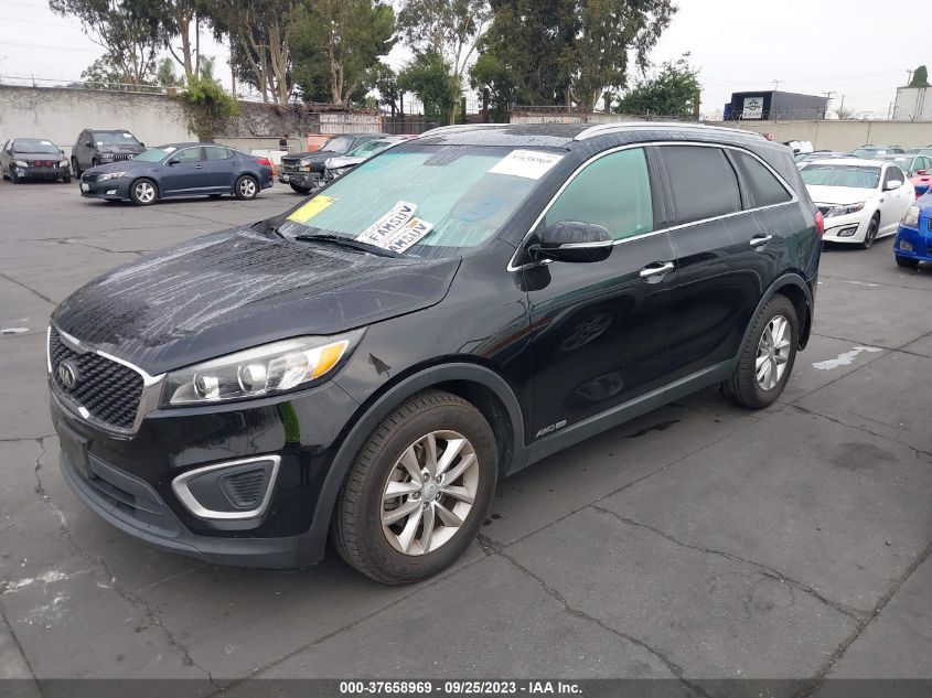 2017 KIA SORENTO LX V6 - 5XYPGDA52HG336475