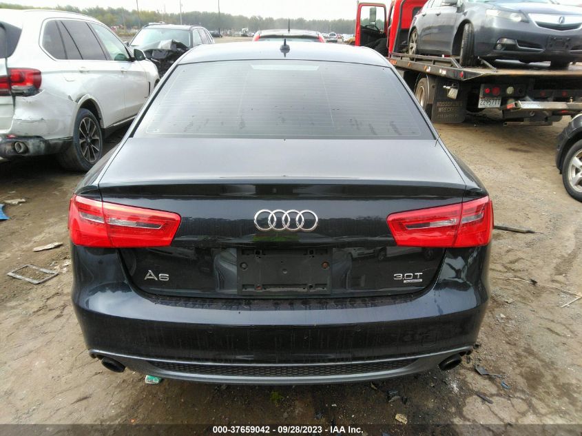 2013 AUDI A6 3.0T PRESTIGE - WAUHGAFC7DN038790