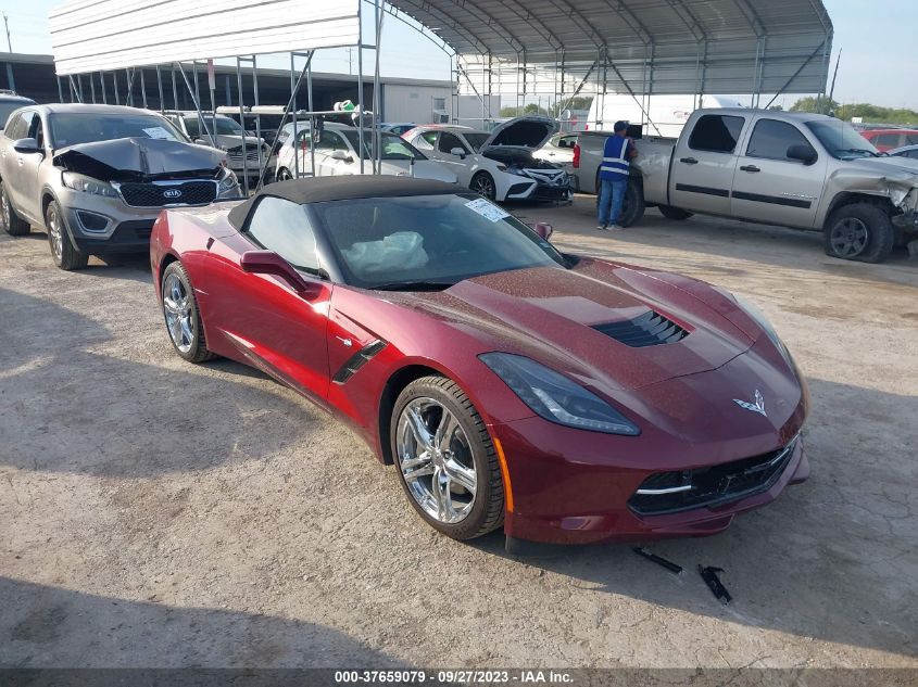 2016 CHEVROLET CORVETTE STINGRAY 2LT - 1G1YD3D71G5117513