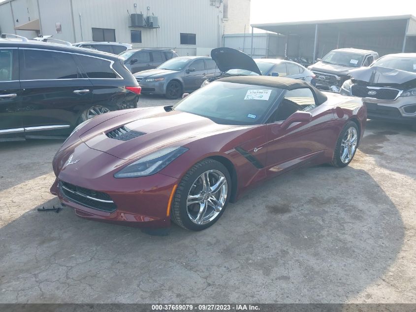 2016 CHEVROLET CORVETTE STINGRAY 2LT - 1G1YD3D71G5117513