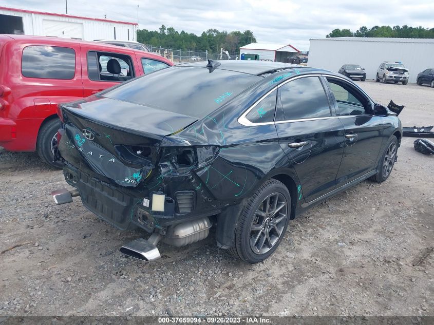 2018 HYUNDAI SONATA LIMITED+ - 5NPE34AB9JH714315