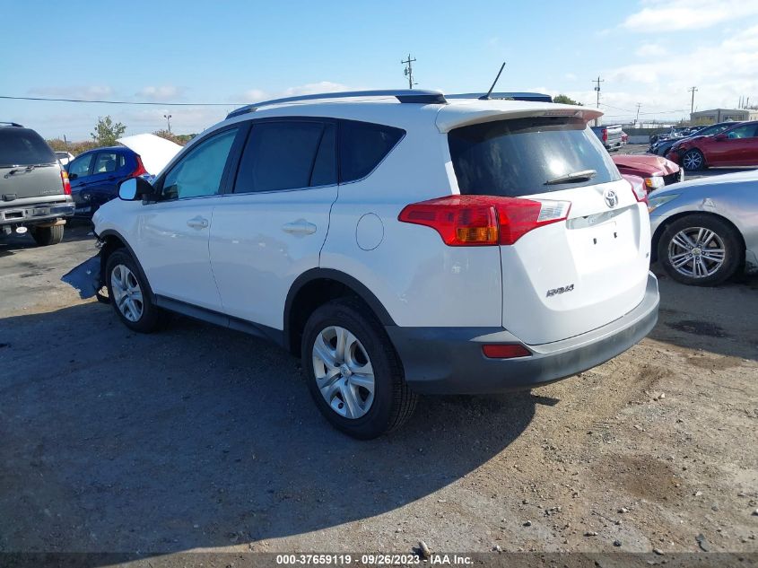 2014 TOYOTA RAV4 LE - 2T3ZFREV3EW093128