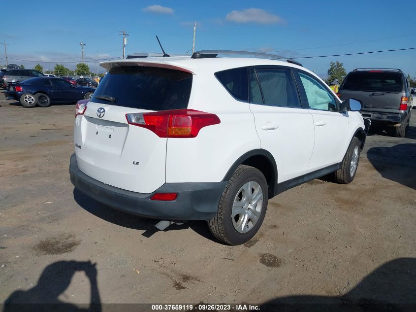 2014 TOYOTA RAV4 LE - 2T3ZFREV3EW093128