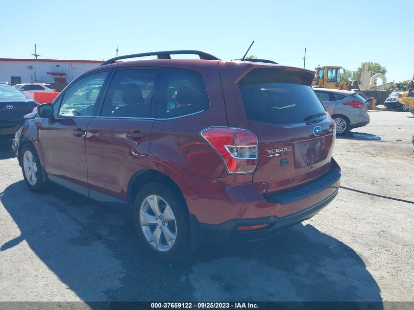 2015 SUBARU FORESTER 2.5I LIMITED - JF2SJAHC0FH477243