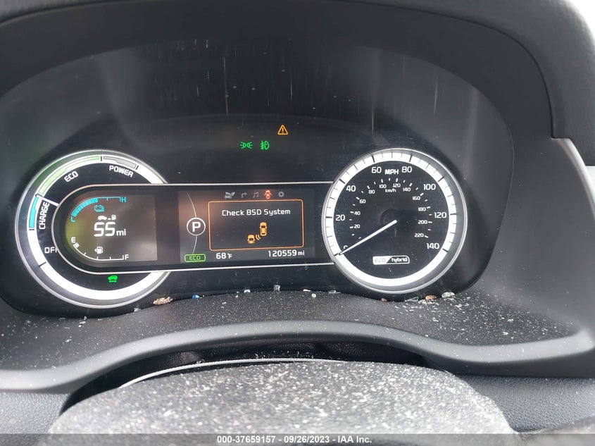 VIN KNDCE3LC8H5069734 2017 KIA NIRO TOURING