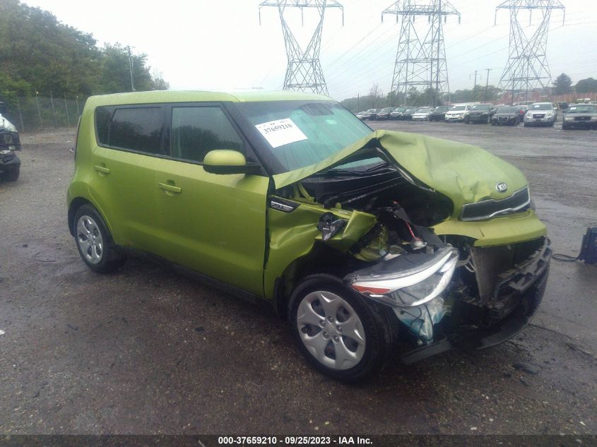 2015 KIA SOUL BASE - KNDJN2A2XF7751141
