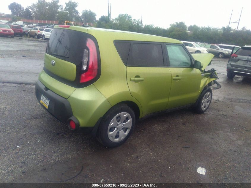 2015 KIA SOUL BASE - KNDJN2A2XF7751141