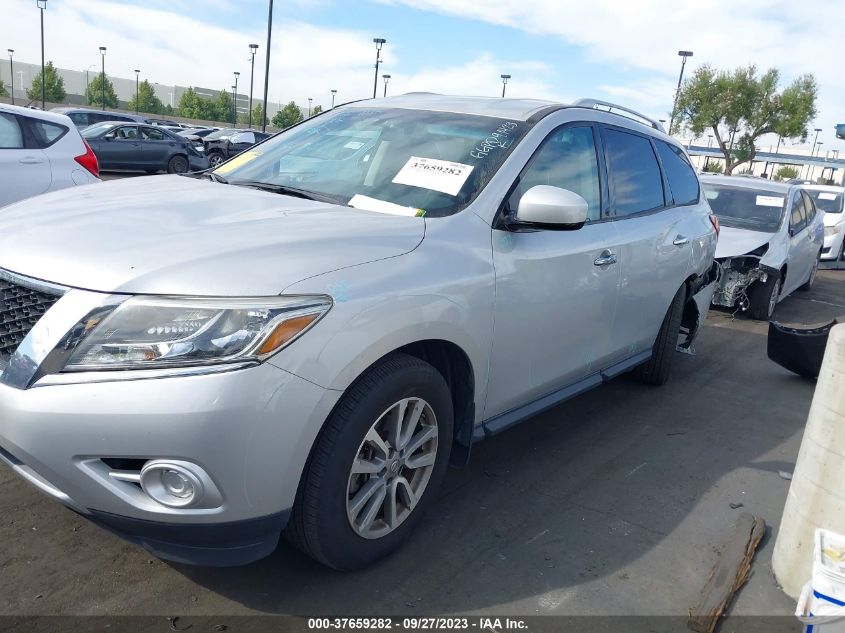 2014 NISSAN PATHFINDER SV - 5N1AR2MM5EC733648