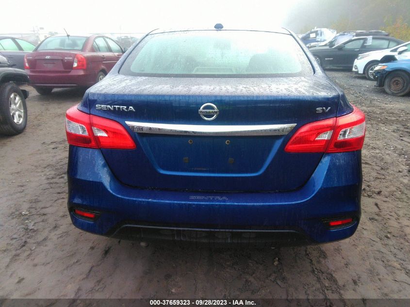 2019 NISSAN SENTRA SV - 3N1AB7AP6KY206227