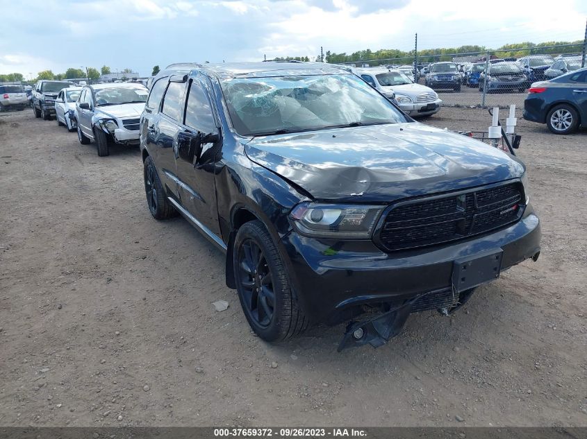 Lot #2535810576 2017 DODGE DURANGO R/T AWD salvage car