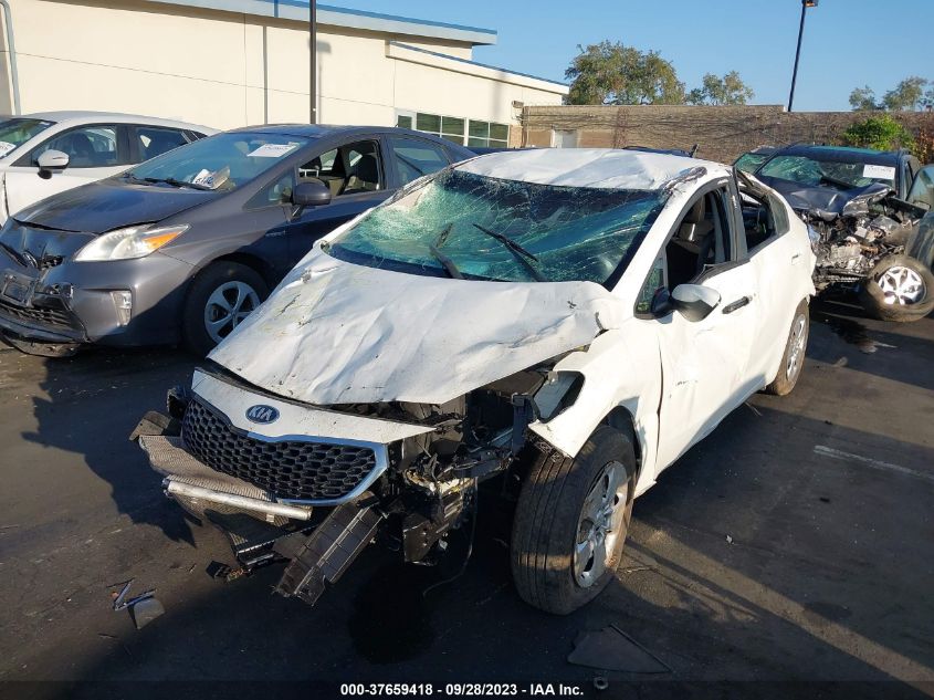 2016 KIA FORTE LX - KNAFK4A62G5611916