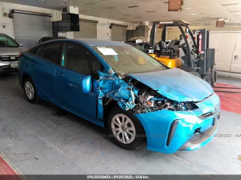 2021 TOYOTA PRIUS L - JTDKAMFU8M3140972