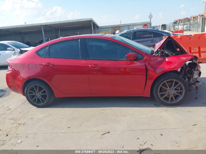 2013 DODGE DART RALLYE - 1C3CDFBH5DD648606
